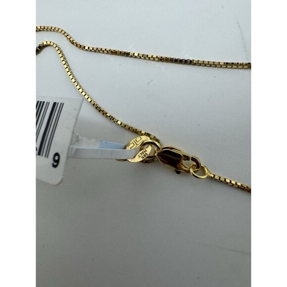 Diamond Heart Gold Necklace - Picture 7 of 9